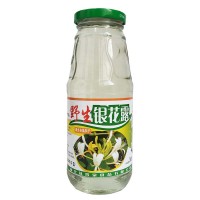 益智泉野生银花露 玻璃瓶 340ml/瓶 1件[24瓶]