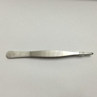 依道不锈钢敷料镊（医用镊子）18cm