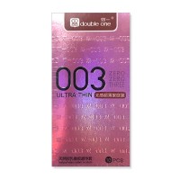 双一避孕套 无感超薄003家庭装升级新 10只 12盒/打