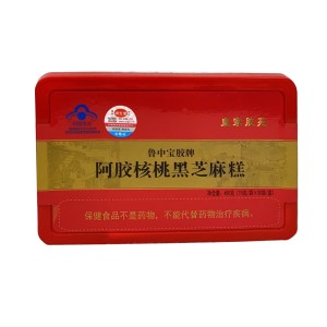 鲁中宝胶牌阿胶核桃黑芝麻糕 450克