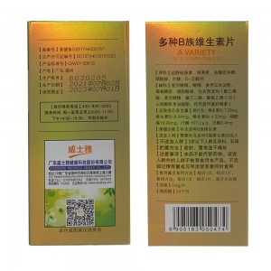 威士雅多种B族维生素片合装100片