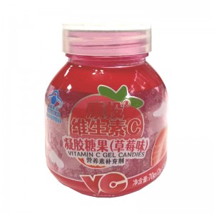 康投维生素C凝胶糖果（草莓味味）70g(2g*35粒）